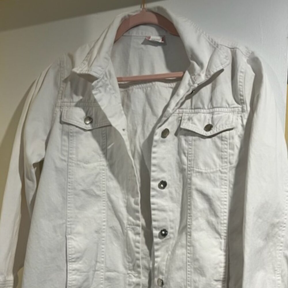 Ladies' White jacket - size L